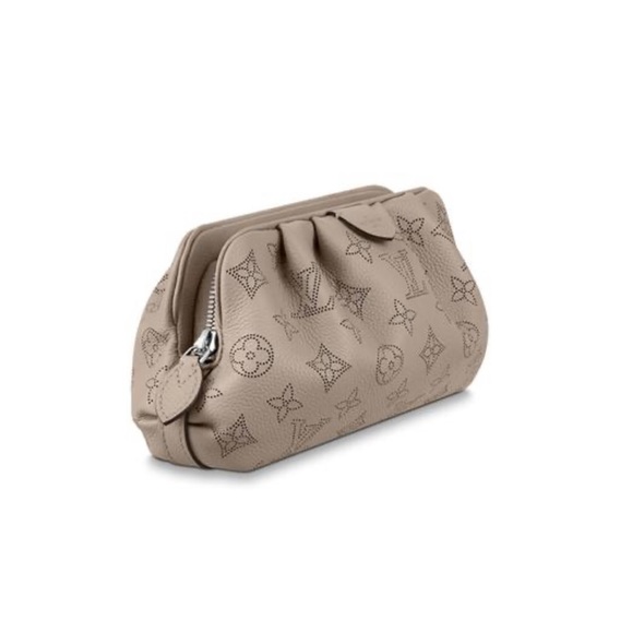 Louis Vuitton Scala Mini Pouch/Cross-Body - Grey Perforated Calf Leather - Picture 2 of 10